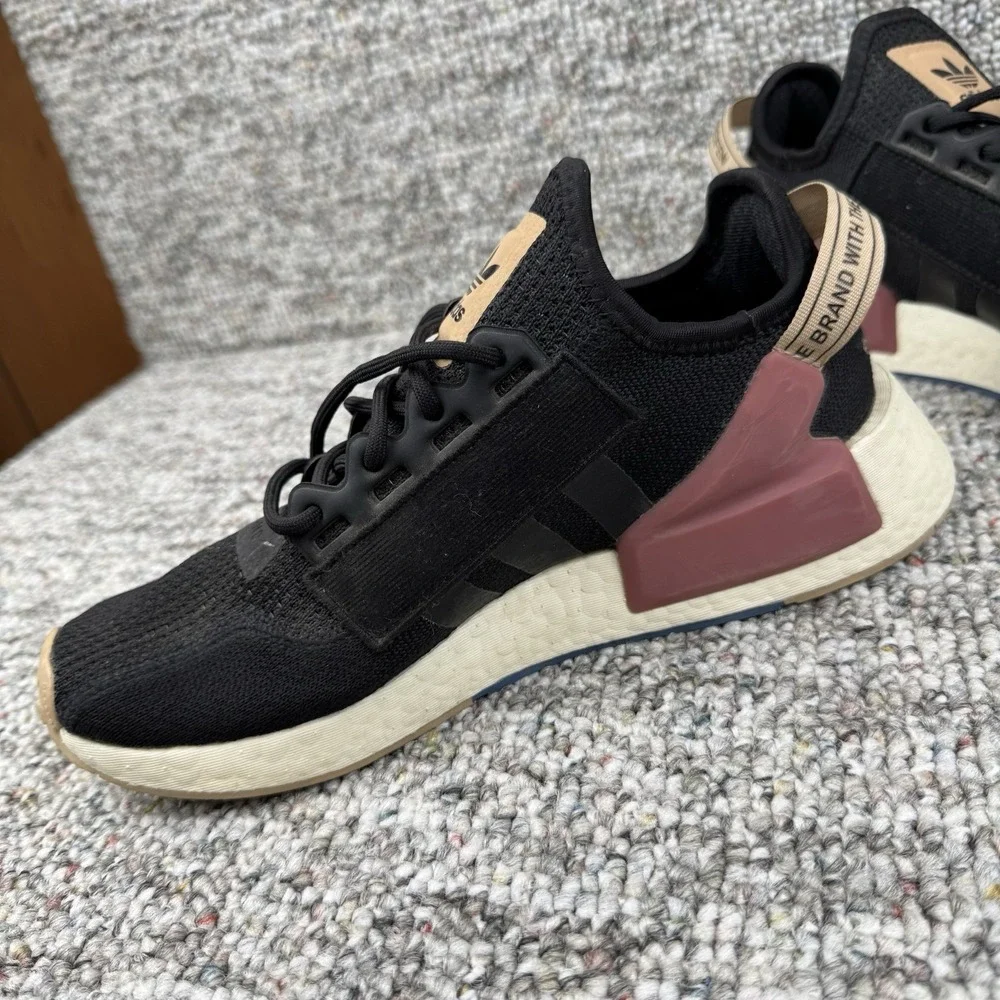 Adidas NMD_R1 V2 Shoes Mens 7 Boost Casual Sneaker GZ2573 Black Tan